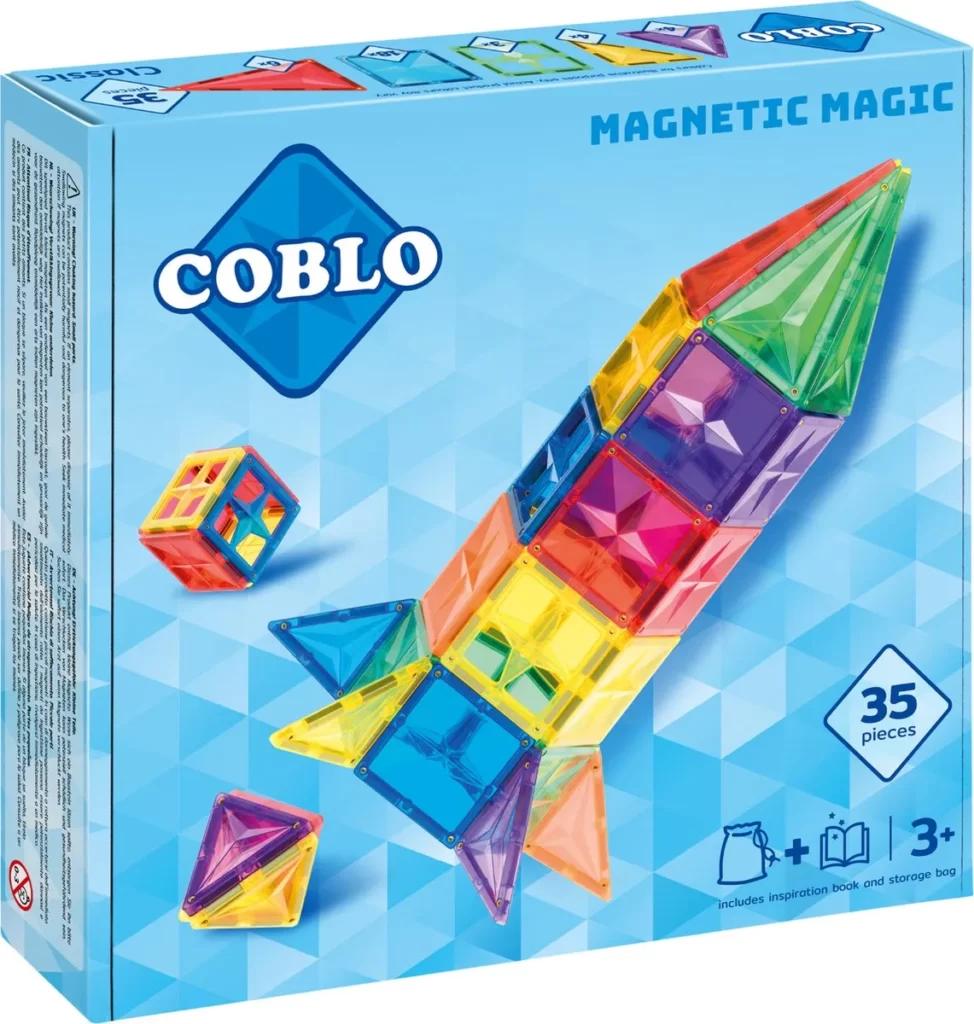 Coblo Classic 35 stuks - Magnetisch speelgoed