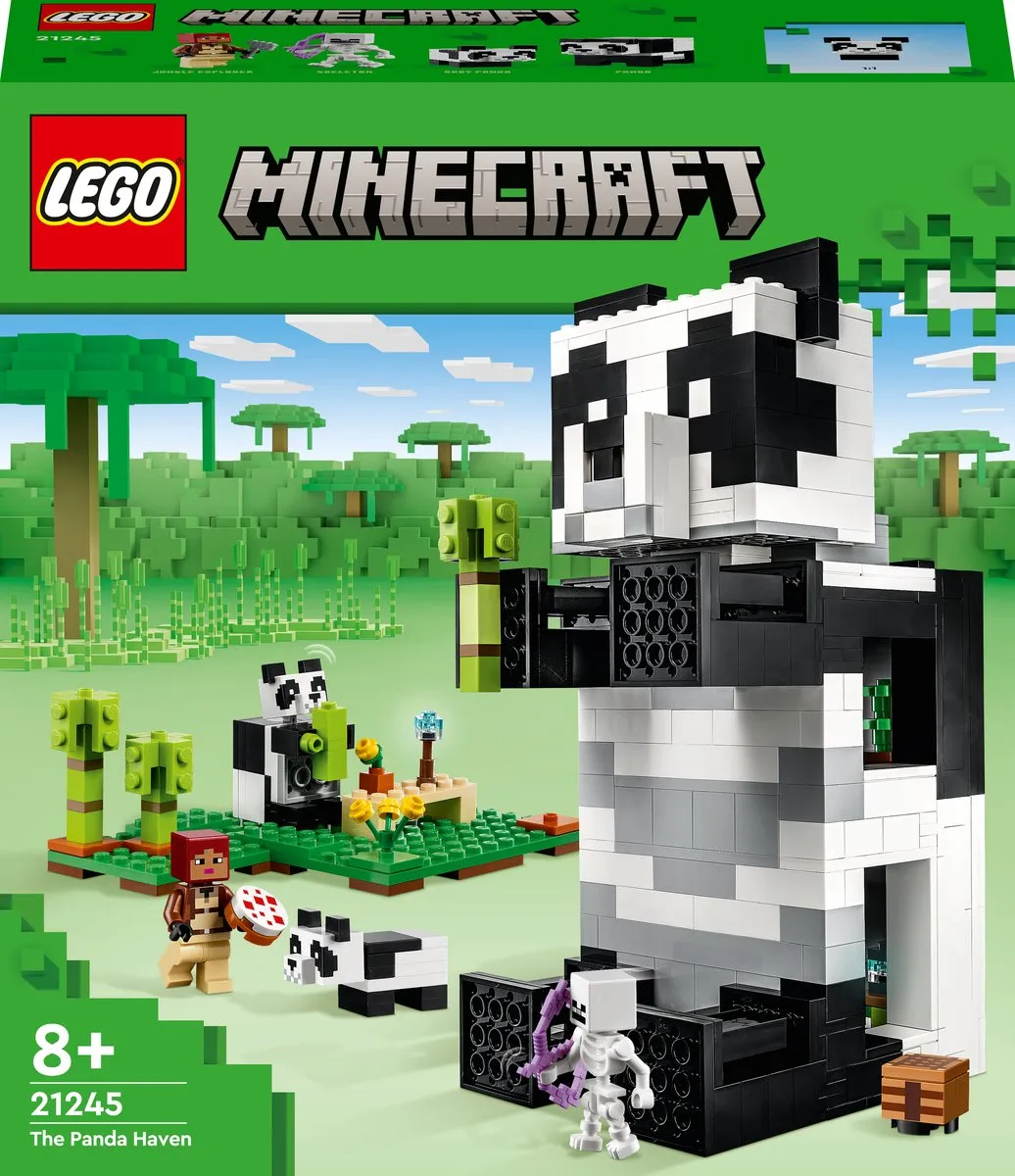 LEGO Minecraft Pandahuis
