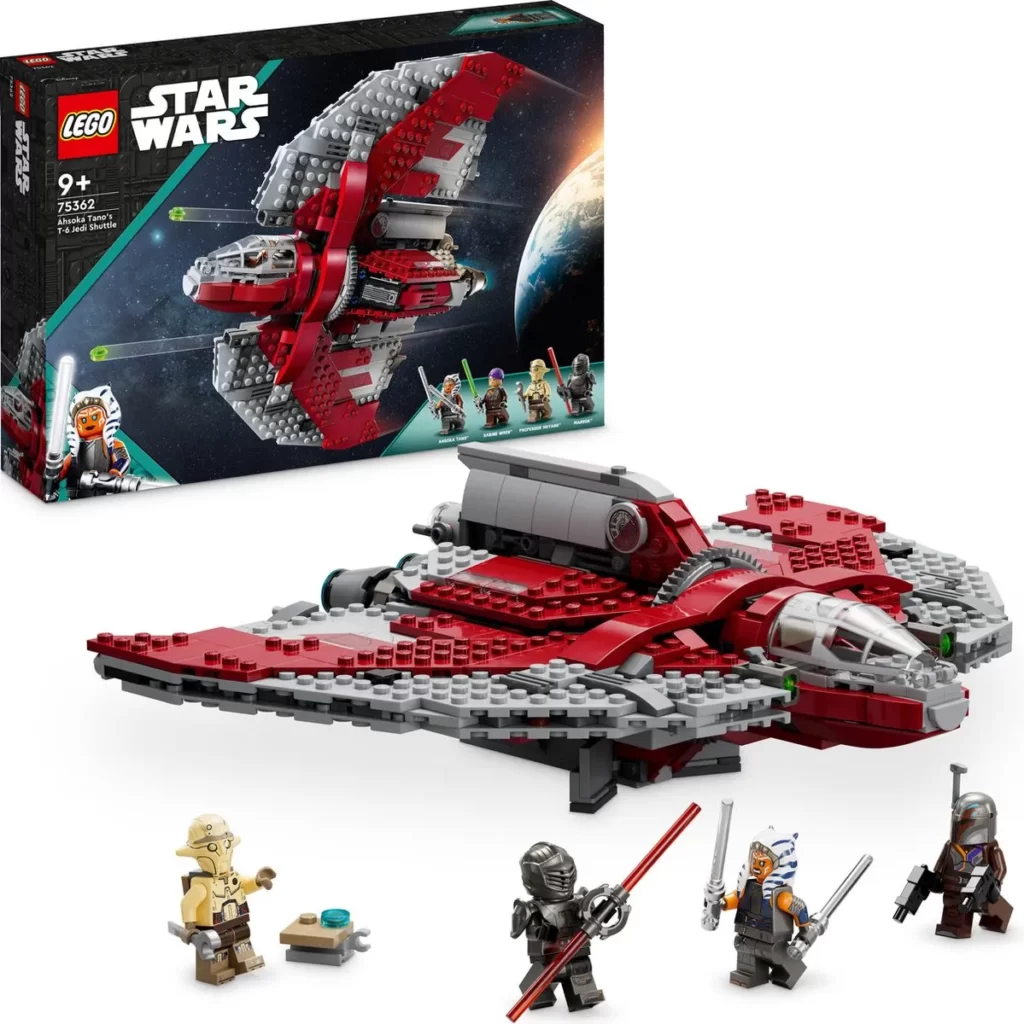 LEGO Star Wars Ahsoka Tano's T-6 Jedi shuttle Bouwbaar Ruimteschip