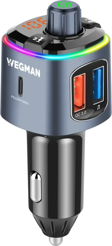 Wegman Bluetooth FM transmitter met USB-C