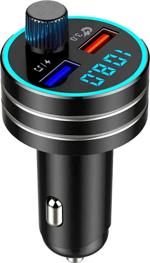 wegman bluetooth fm transmitter zwart